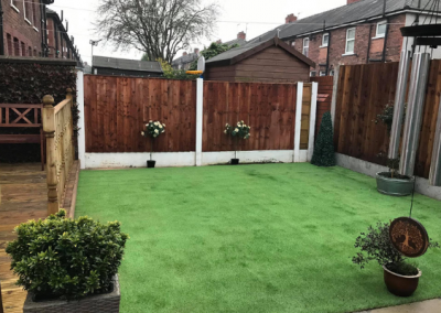 Decking and Artificial Grass Evergreen Landscapes