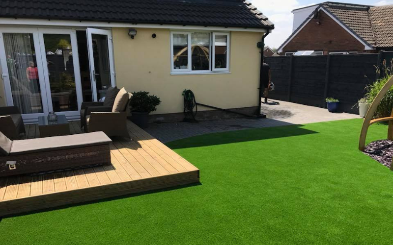 Decking Whitefield - Evergreen Landscapes